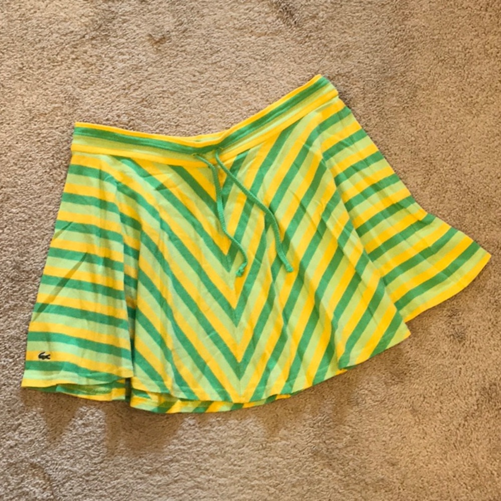 LACOSTE Skirt. Size 38/6. 100% cotton